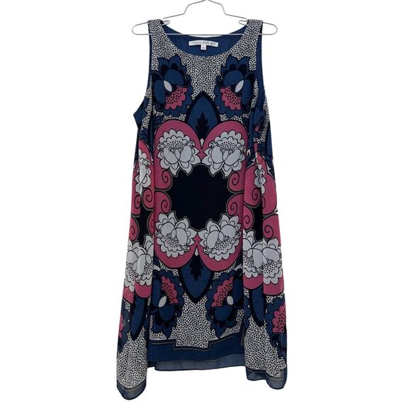 Max Studio retro printed dress - Picture 1 of 5